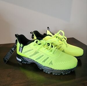 Men's Neon Green Sneakers